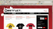 Internetový obchod www.destruct.cz 